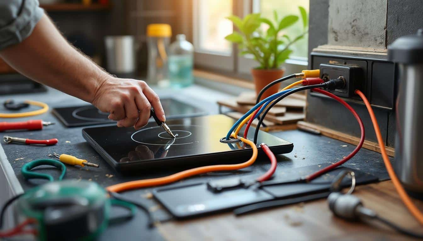 Brancher une plaque induction 4 fils : guide complet et sécurisé