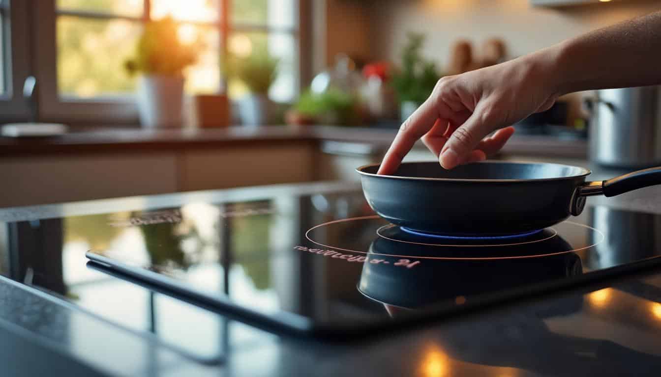 Illustration: Comprendre le symbole d’induction sur une poêle : définition et utilité