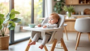 Chaise haute bébé : choisir le bon modèle sans erreur