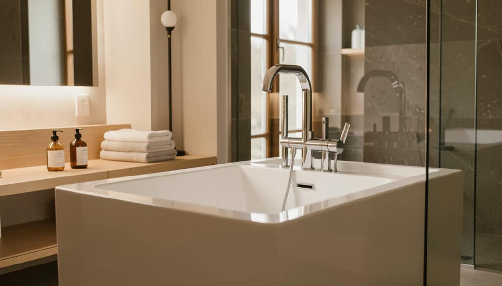 Bien choisir la robinetterie de baignoire