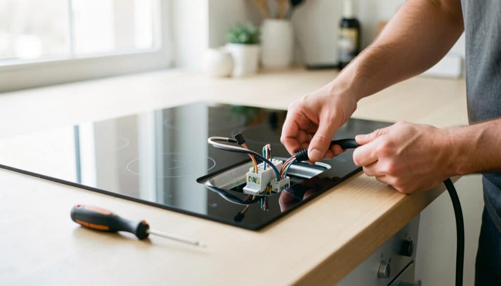 Brancher une plaque de cuisson sans faire d’erreur